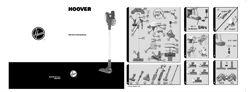 Page 1 de la notice Manuel utilisateur Hoover H-Free 200 Home XL