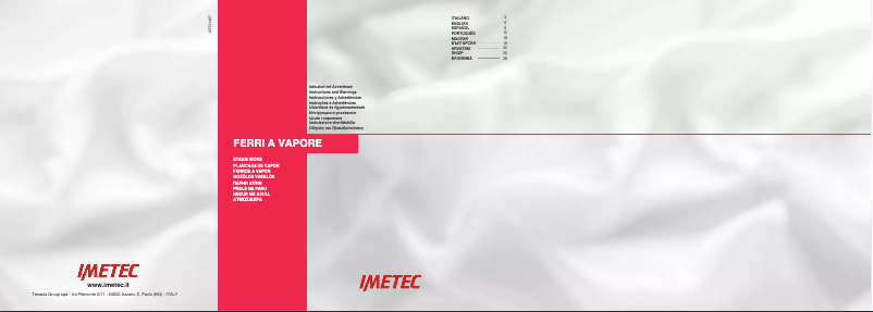 Página 1 del manual Manual de usuario Imetec Titanox K106