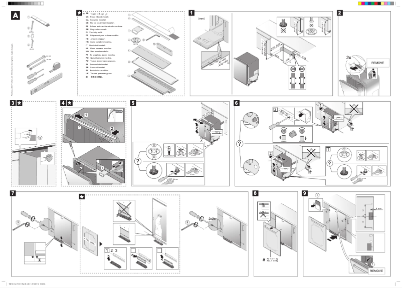 Page n°1 - Manuel utilisateur Asko D5544A