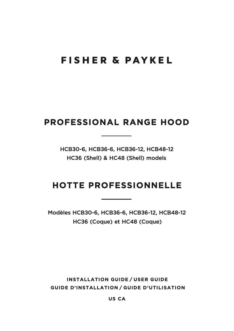 Image de la première page du manuel de l'appareil HCB36-12 N