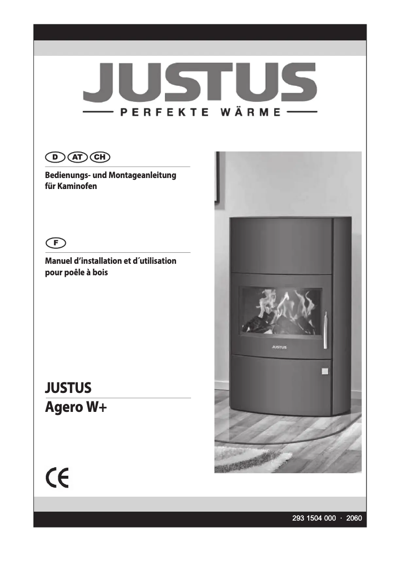 Page 1 de la notice Manuel utilisateur Justus Agero W+