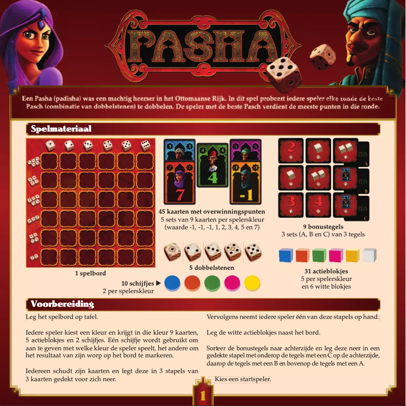 Image de la première page du manuel de l'appareil Pasha