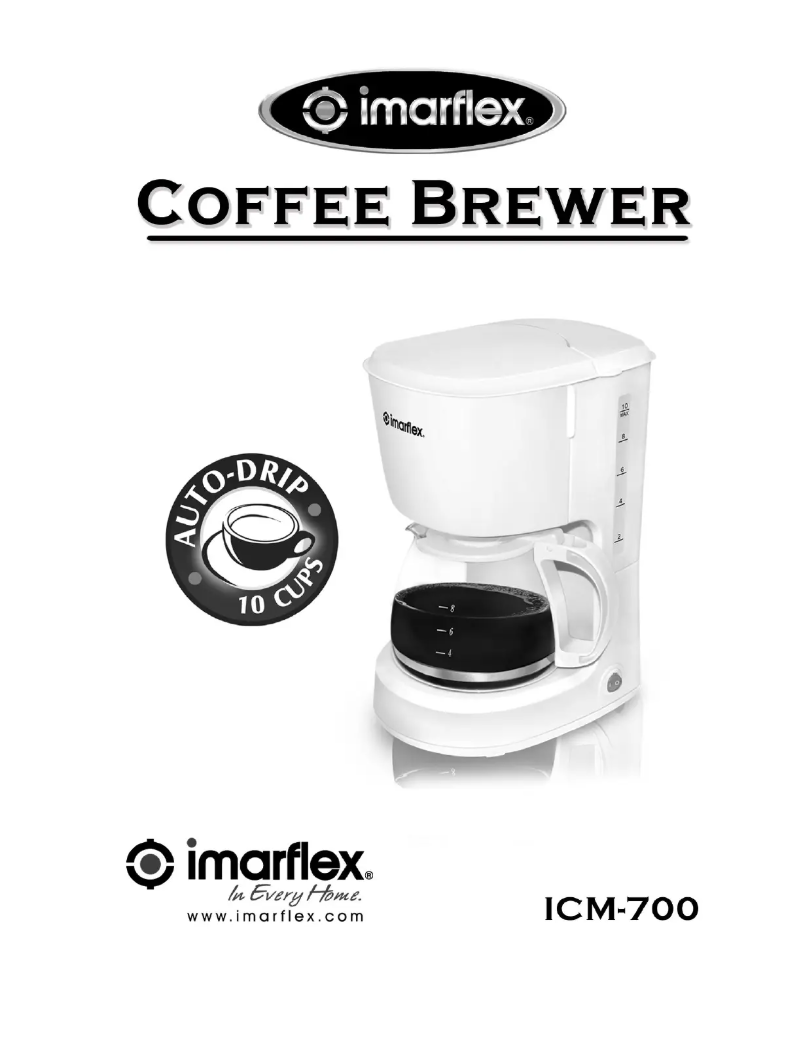 Page 1 de la notice Manuel utilisateur Imarflex ICM-700