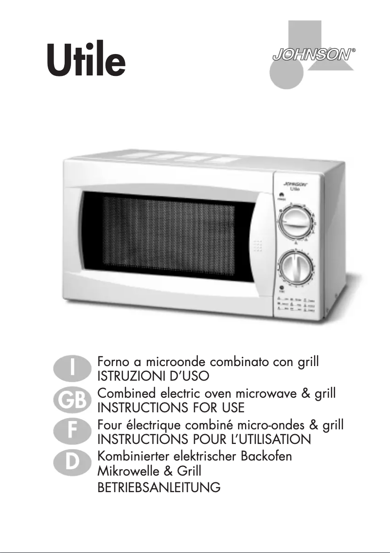 Page 1 de la notice Manuel utilisateur Johnson Utile