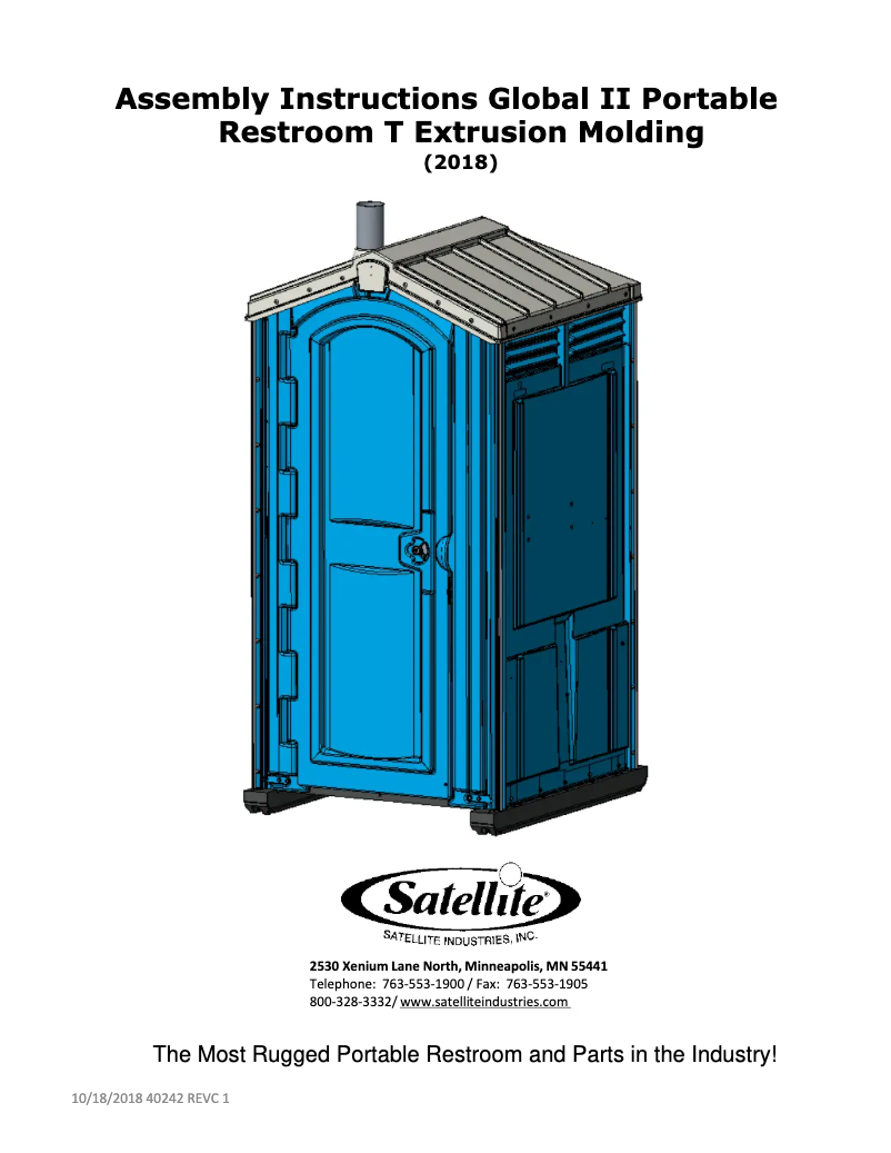 Page 1 de la notice Manuel utilisateur Satellite Global II