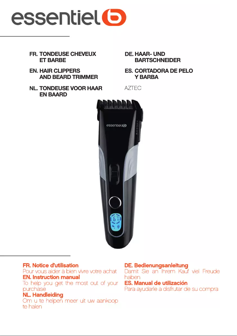 Page n°1 - Manuel utilisateur Essentiel B ECTR 6 Aztek