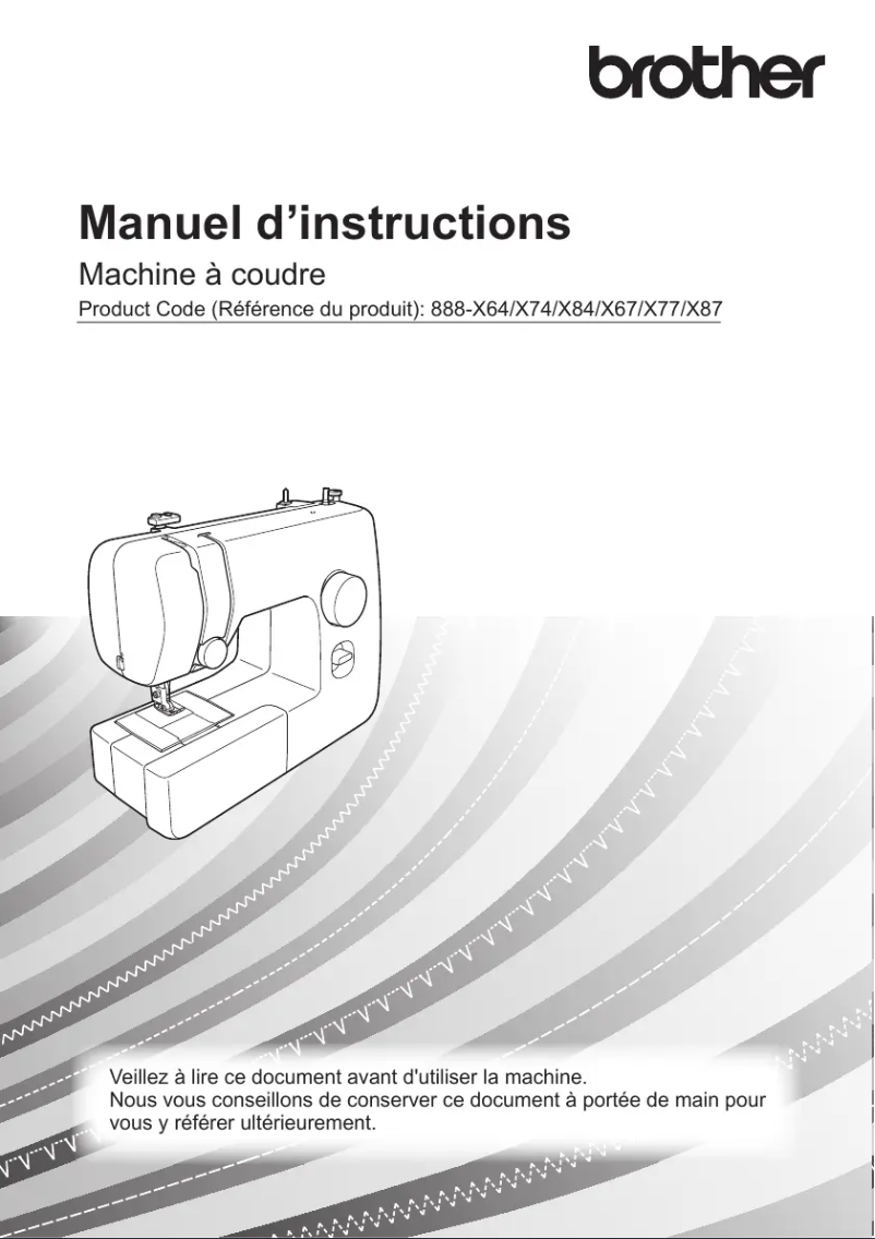 Page n°1 - Manuel utilisateur Brother KE14s