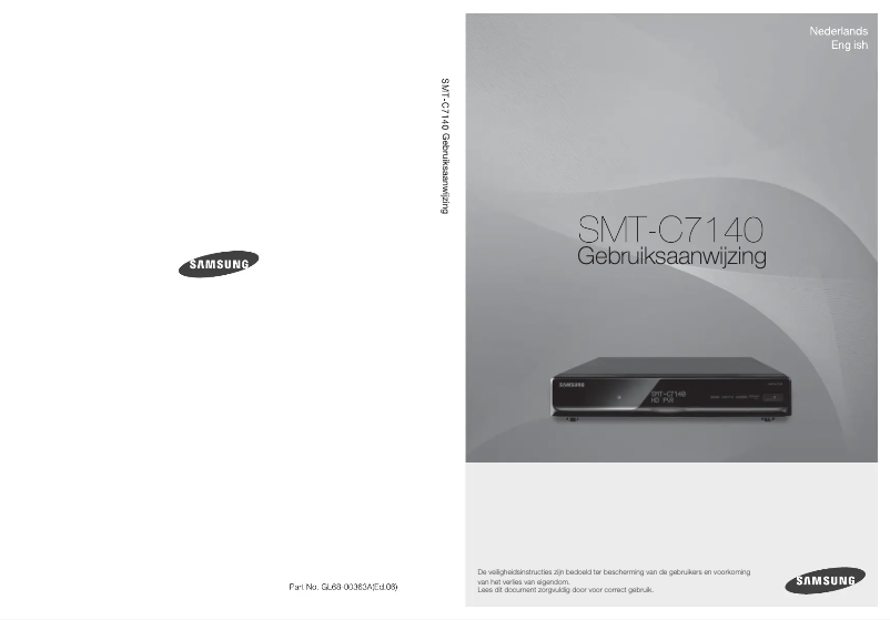 Page n°1 - Manuel utilisateur Samsung SMT-C7140