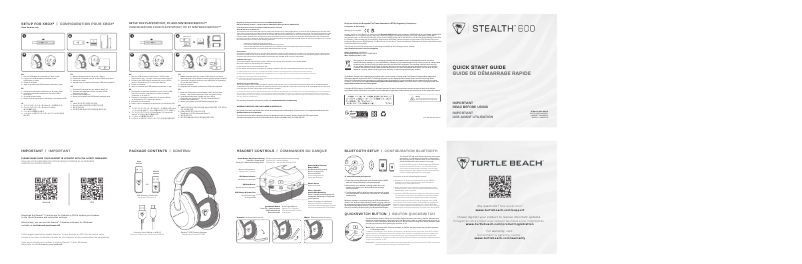 Page 1 de la notice Manuel utilisateur Roccat Stealth 600 Gen 3