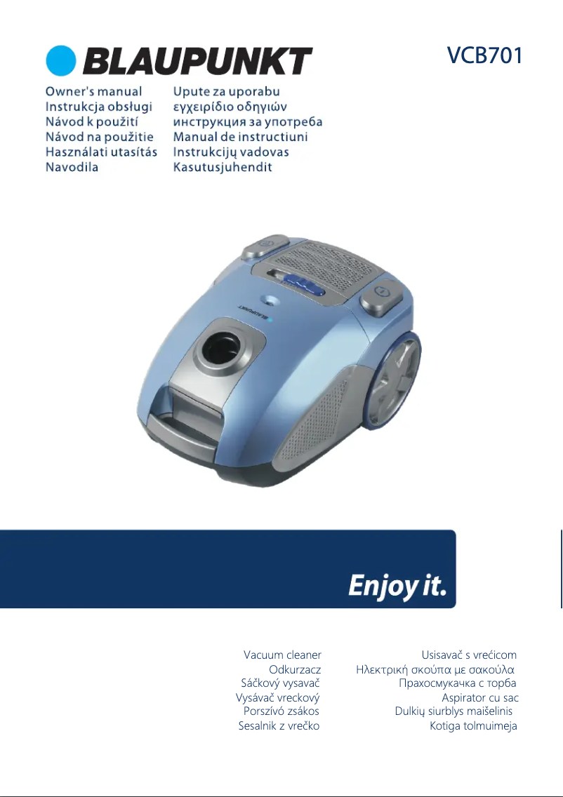 Page n°1 - Manuel utilisateur Blaupunkt VCB701