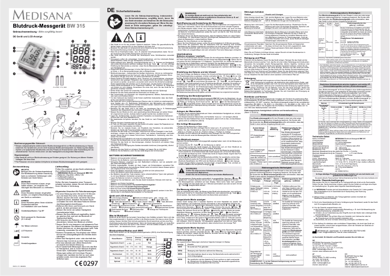 Image de la première page du manuel de l'appareil BW 315