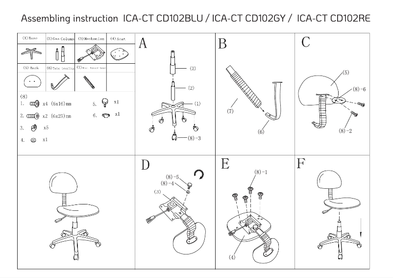 Page n°1 - Manuel utilisateur Techly ICA-CT CD102RE