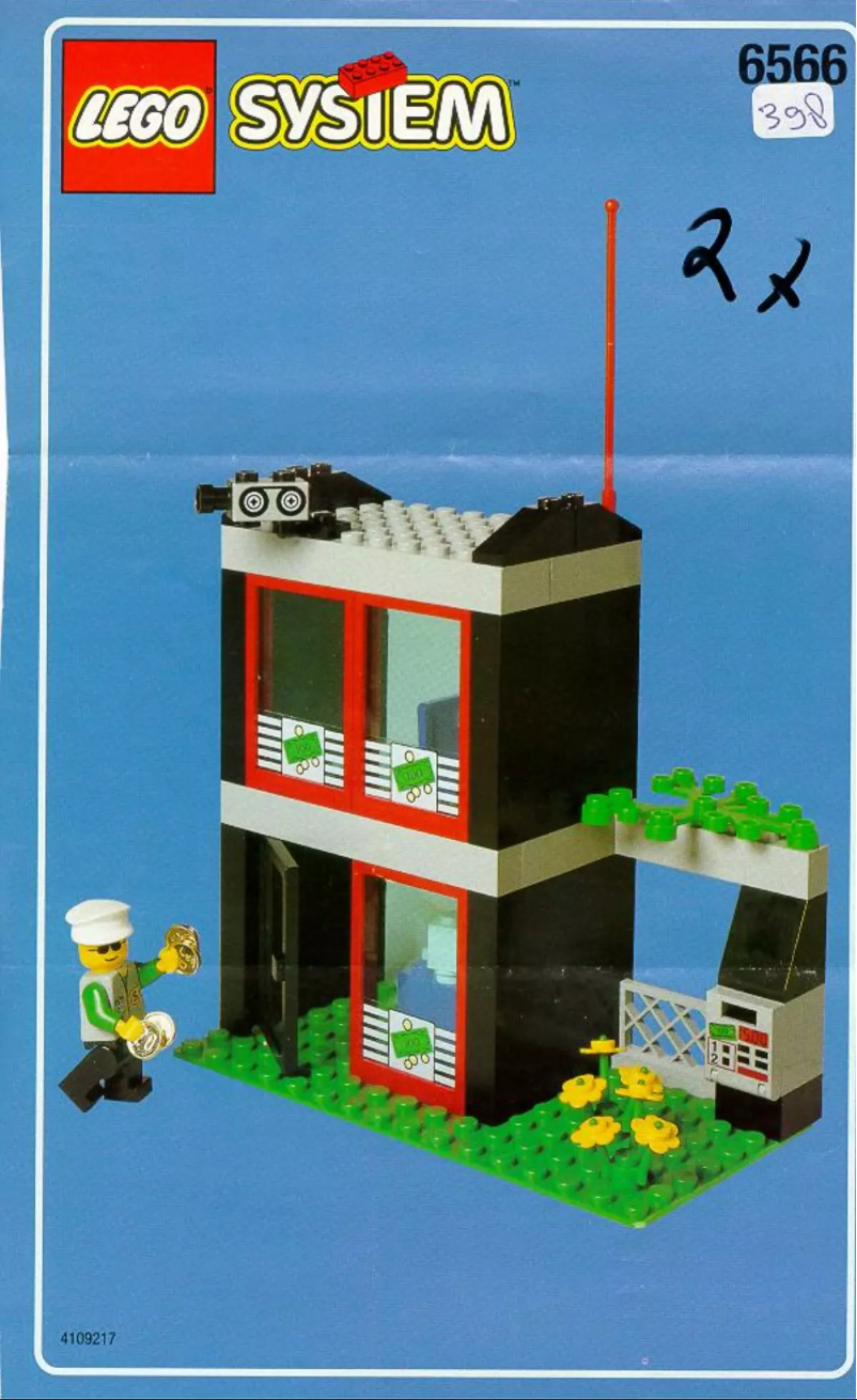 Page 1 de la notice Manuel utilisateur Lego City 6566