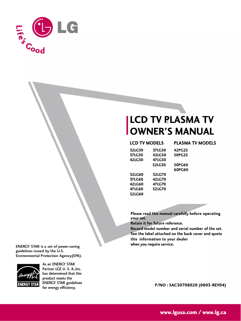 Page 1 de la notice Manuel utilisateur LG Scarlet 4760