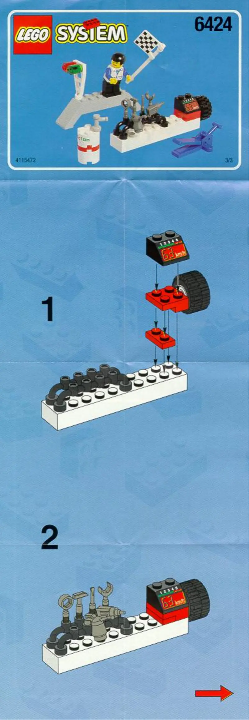 Page 1 of the manual User Manual Lego Truck Race