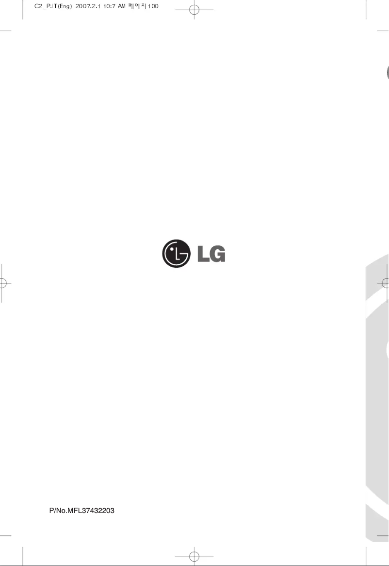 Page 1 de la notice Manuel utilisateur LG GC-B359PUQA