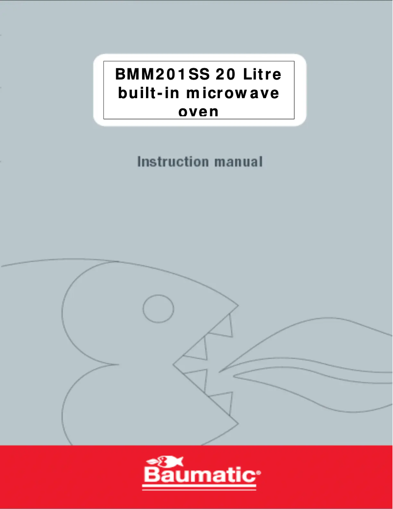 Imagen de la primera página del manual del dispositivo BMM201SS