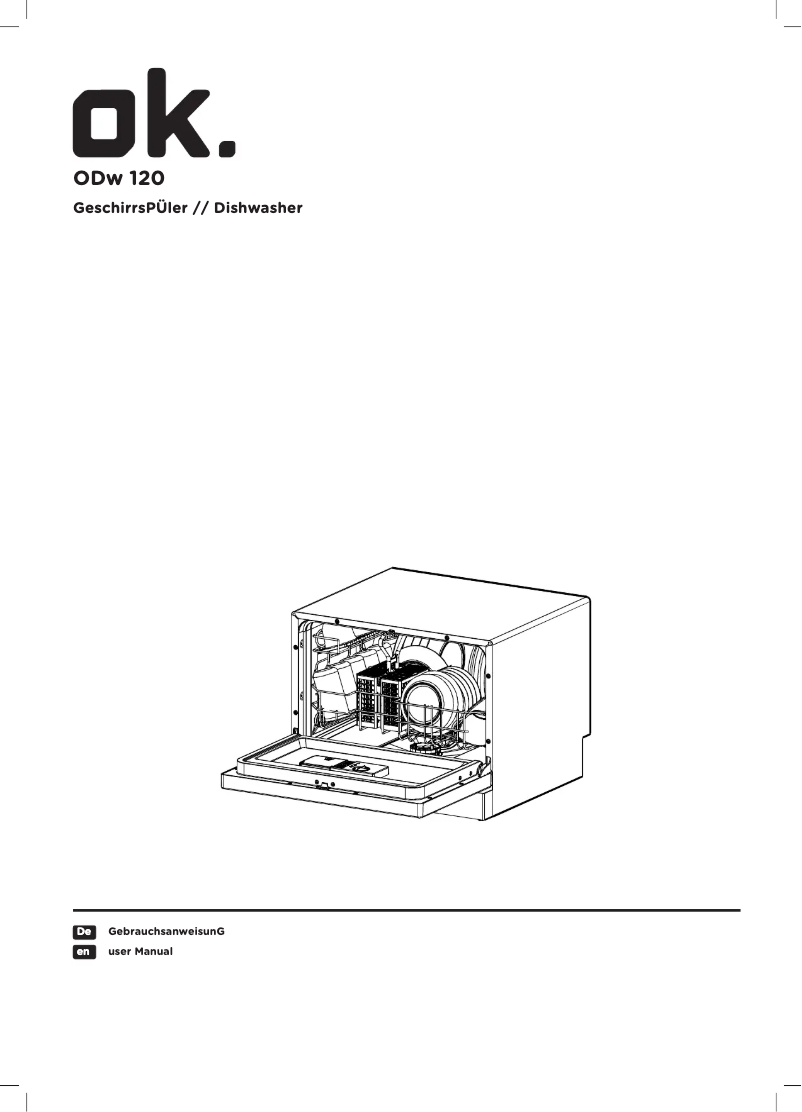 Page n°1 - Manuel utilisateur OK ODW 120