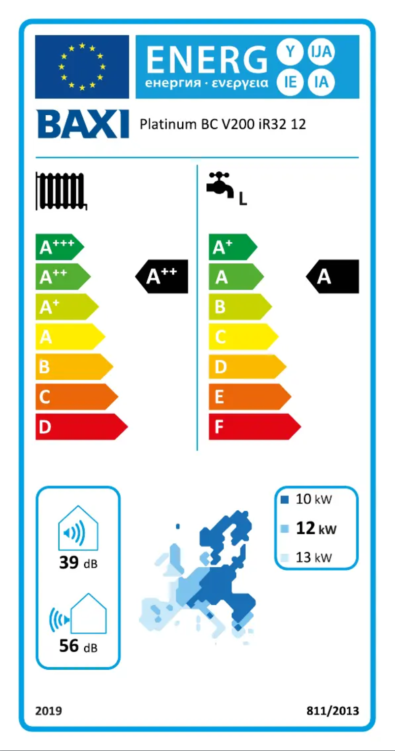 Page 1 de la notice Manuel utilisateur Baxi Platinum BC Monobloc Plus 5