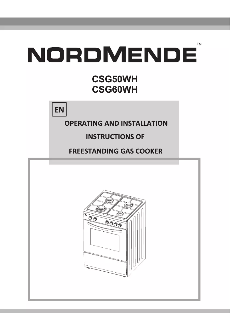 Page n°1 - Manuel utilisateur Nordmende CSG60W