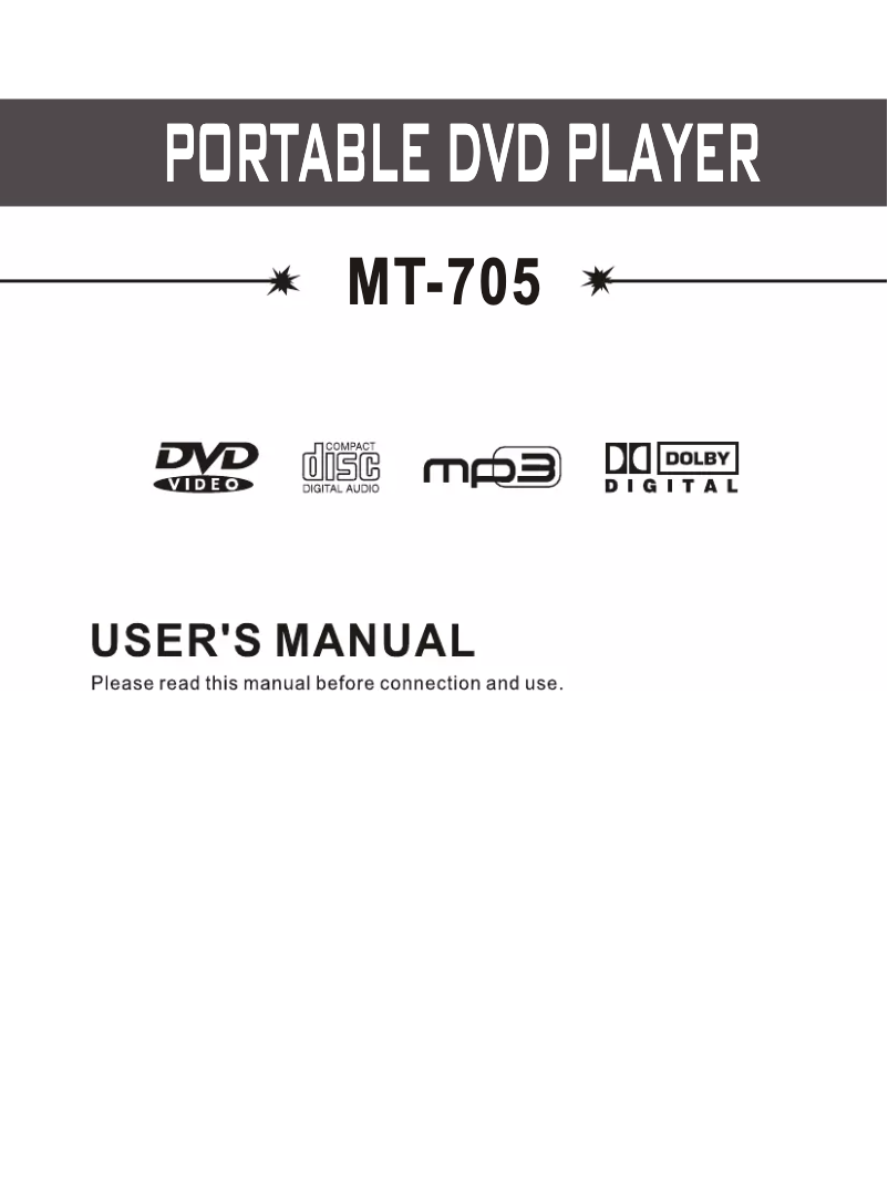 Página 1 del manual Manual de usuario Denver MT-705