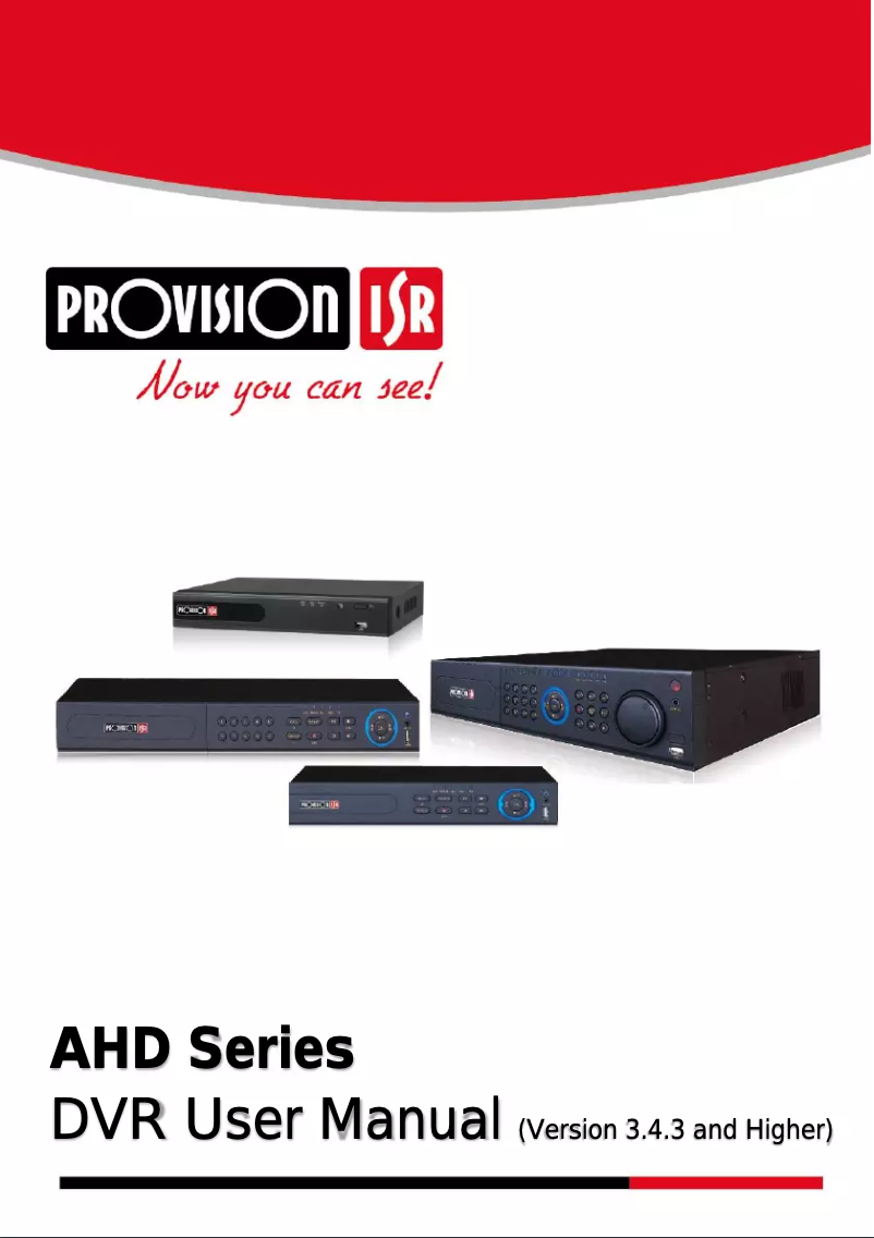 Image de la première page du manuel de l'appareil SA-4100AHD-2L(MM)