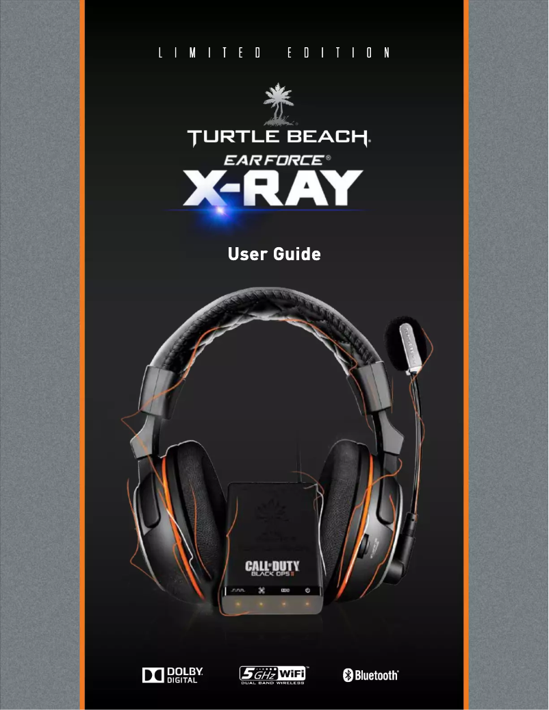 Page 1 de la notice Manuel utilisateur Turtle Beach Earforce X-Ray