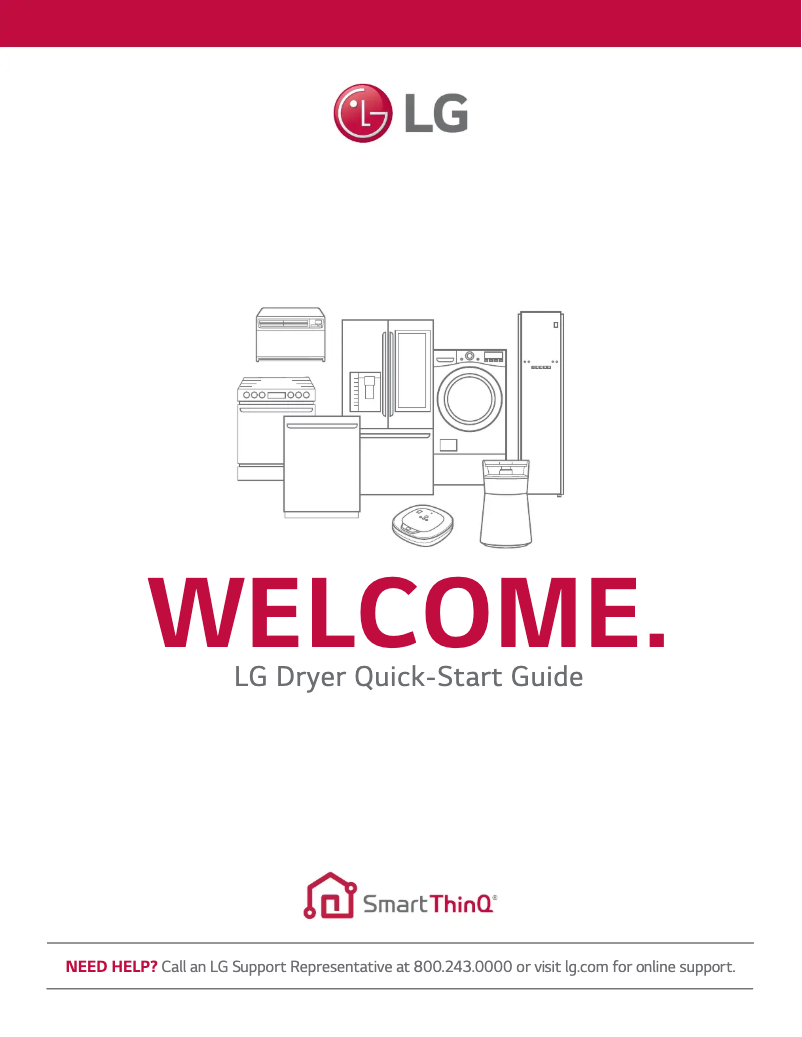 Página 1 del manual Ficha técnica LG DLE7400VE