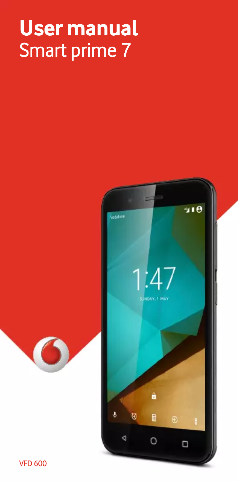 Page 1 de la notice Manuel utilisateur Vodafone Smart prime 7