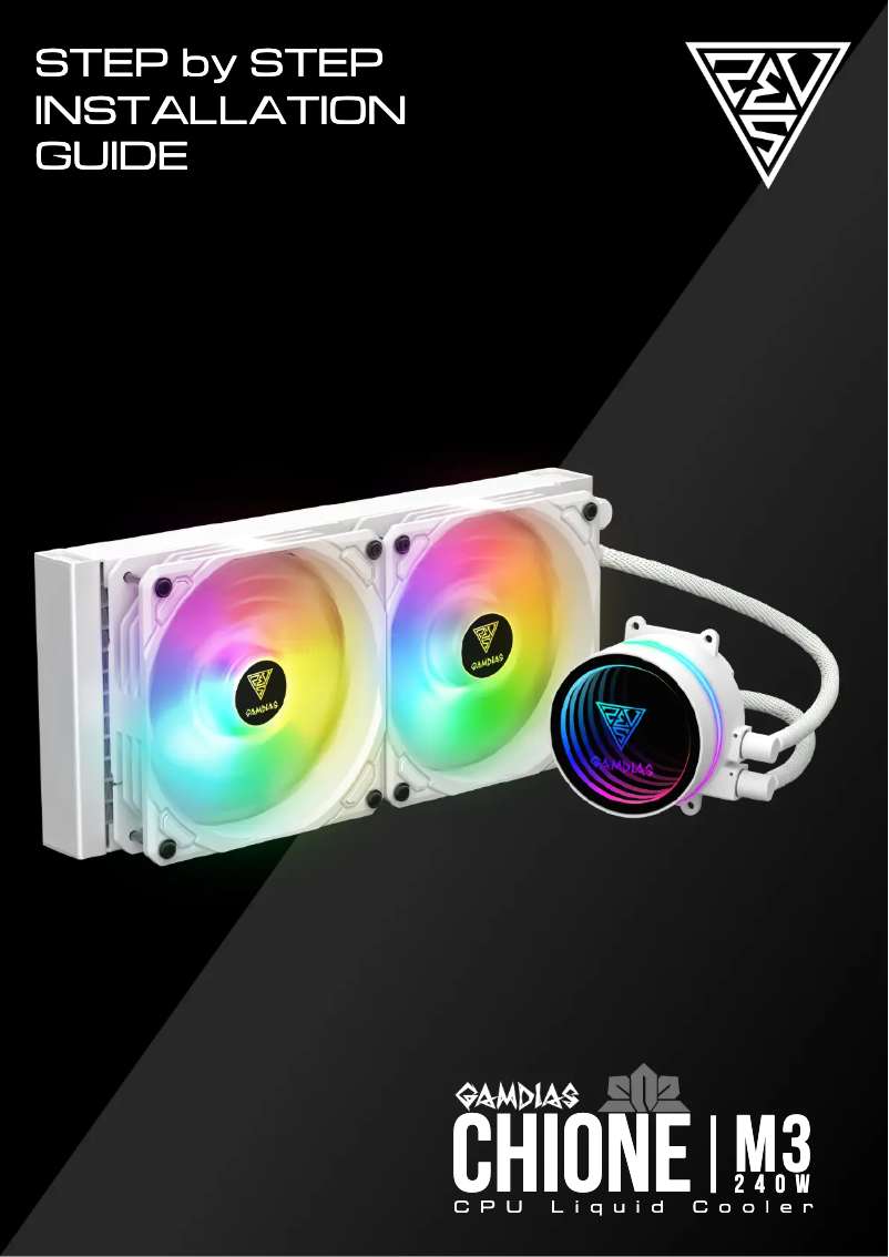 Image de la première page du manuel de l'appareil Chione M3-240W