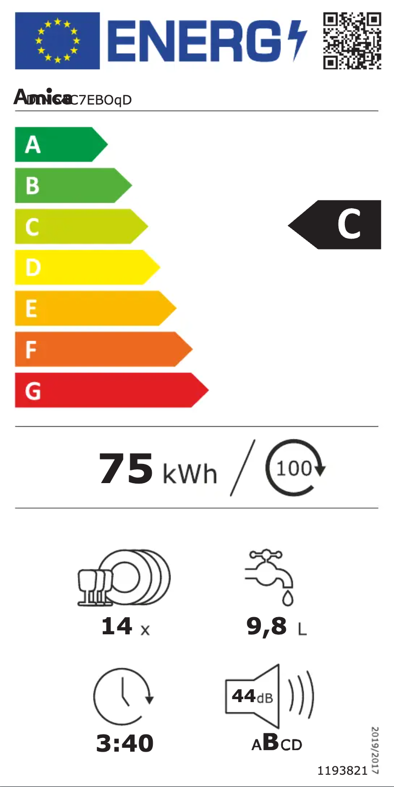 Image de la première page du manuel de l'appareil DIM64C7EBOqD