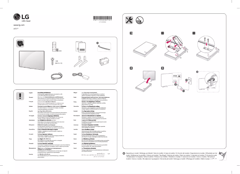 Imagen de la primera página del manual del dispositivo 43LK5100PLA