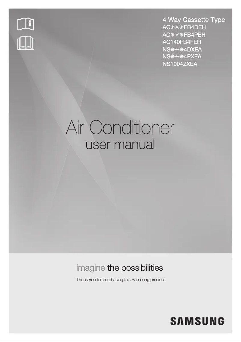 Page 1 de la notice Manuel utilisateur Samsung NS0714PXEA