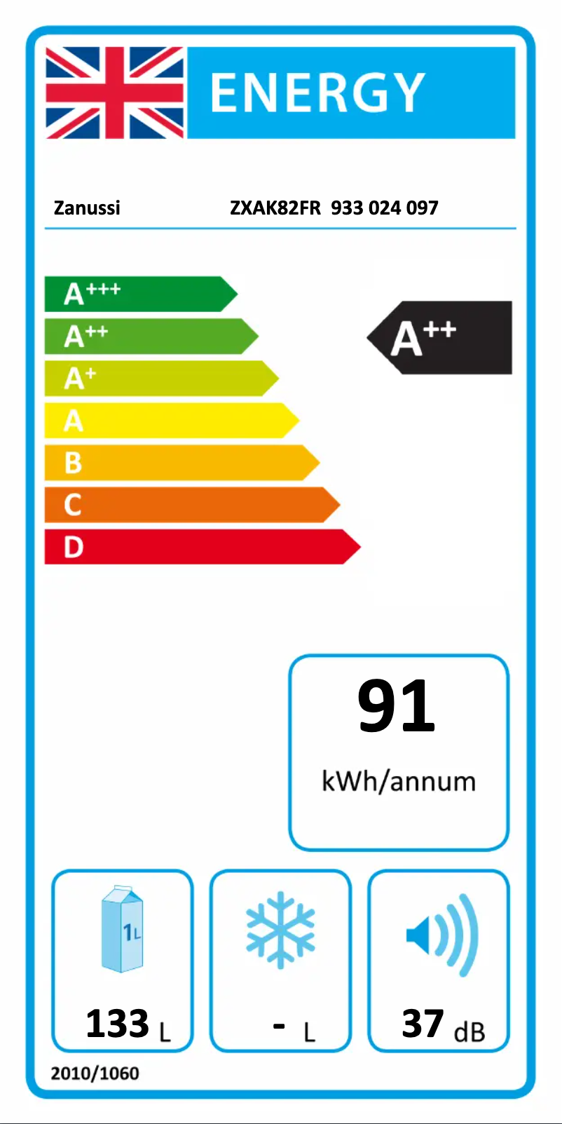 Image de la première page du manuel de l'appareil ZXAK82FR