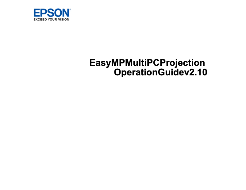 Page 1 de la notice Manuel utilisateur Epson PowerLite 670