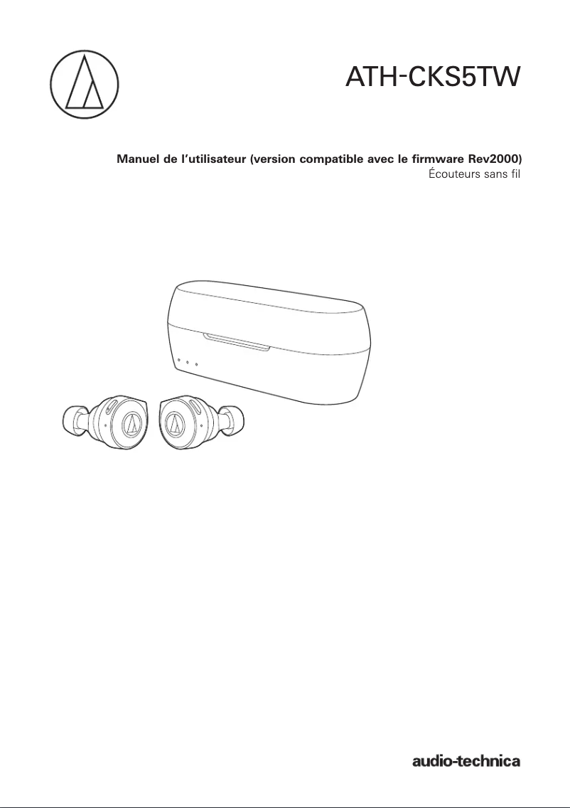 Página 1 del manual Manual de usuario Audio-Technica Solid Bass ATH-CKS5TW