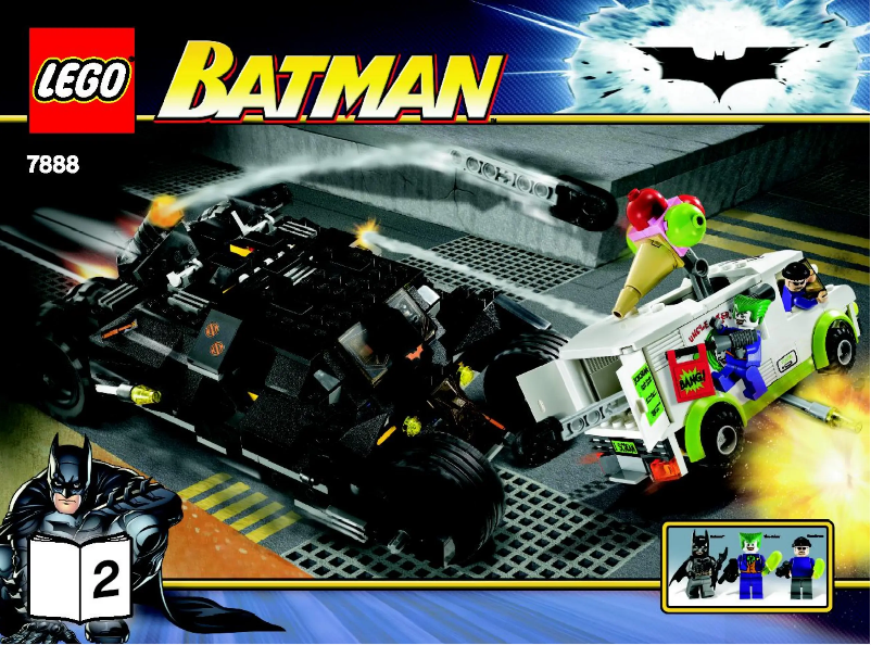 Page 1 de la notice Manuel utilisateur Lego Batman 7888