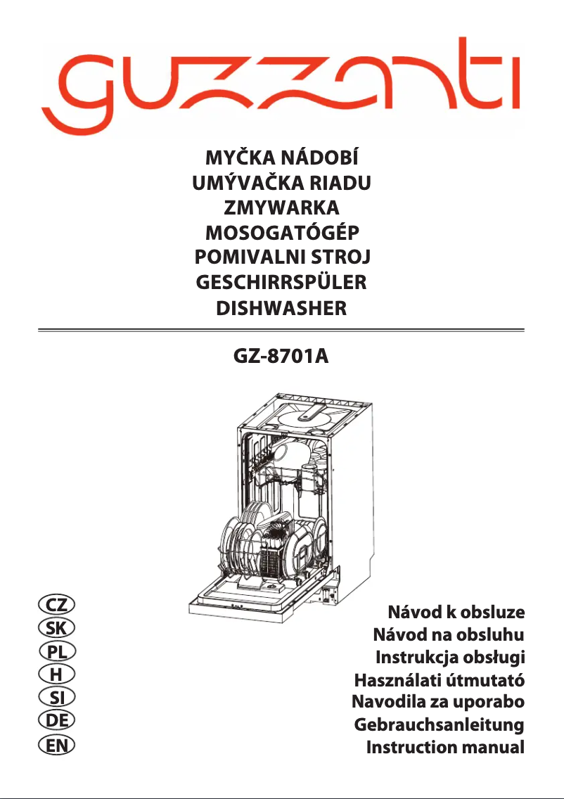 Page n°1 - Manuel utilisateur Guzzanti GZ 8701A