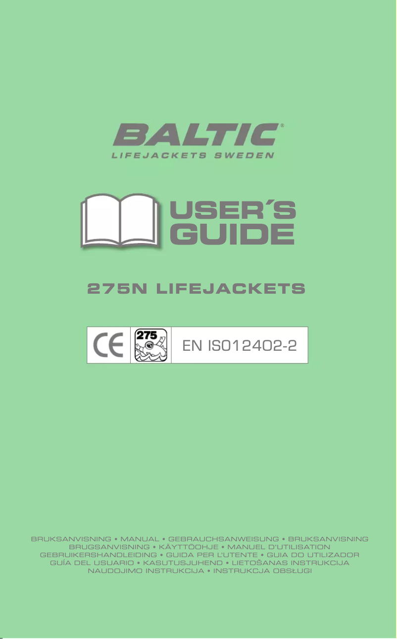 Page n°1 - Manuel utilisateur Baltic Legend 275