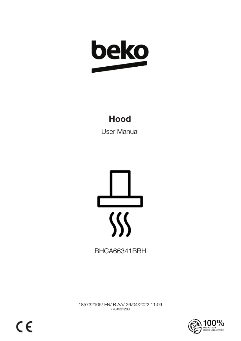 Page n°1 - Manuel utilisateur Beko BHCA66341