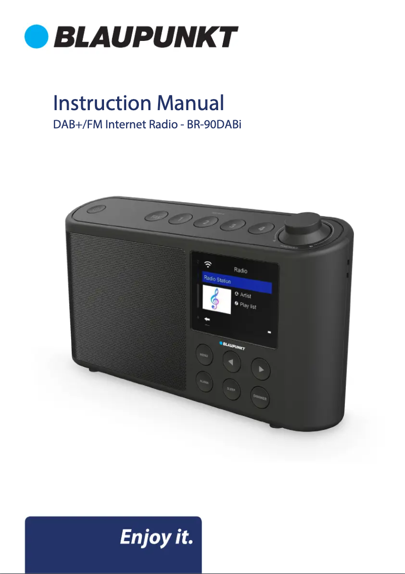 Page n°1 - Manuel utilisateur Blaupunkt BR-90DABi