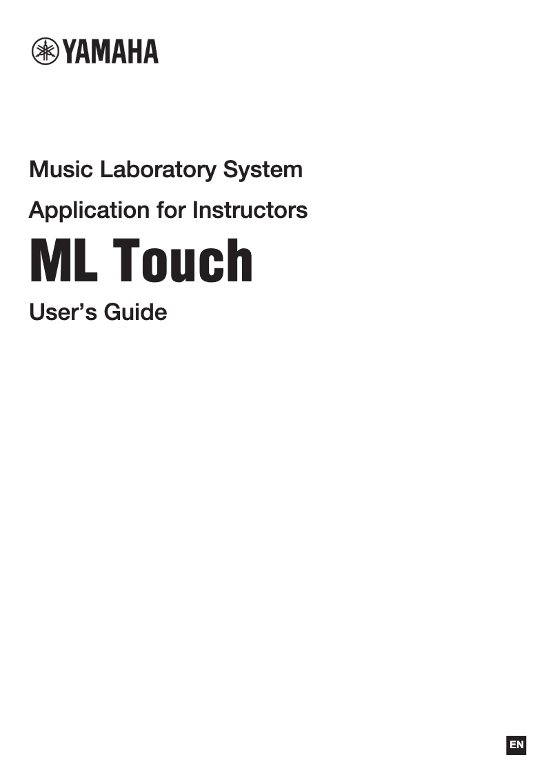 Page 1 de la notice Manuel utilisateur Yamaha MRX7-D