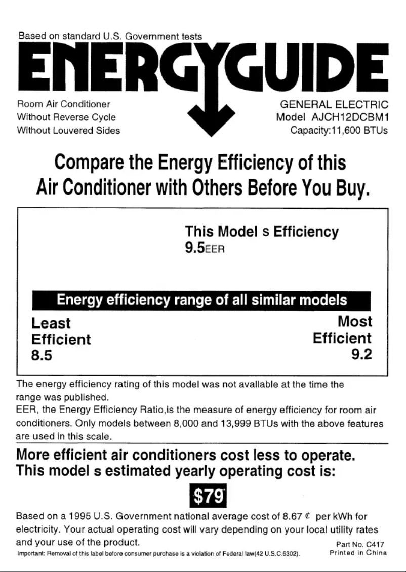 Imagen de la primera página del manual del dispositivo AJCH12DCB