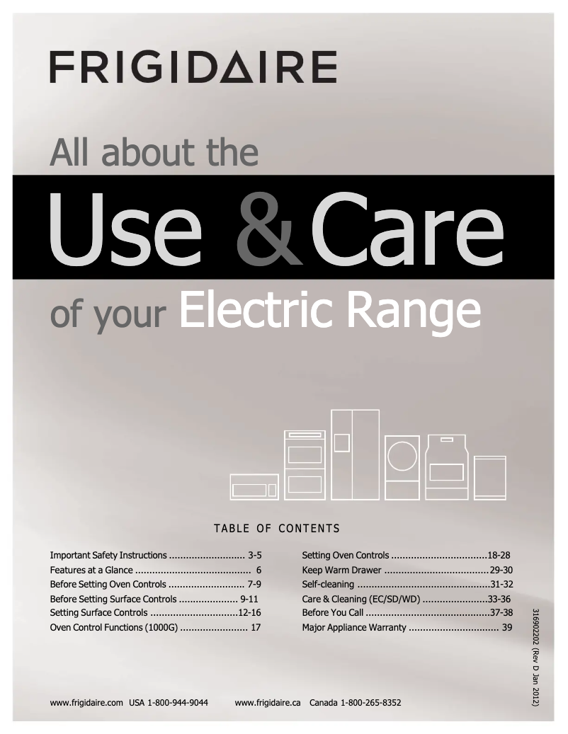 Image de la première page du manuel de l'appareil FGEF3077KB