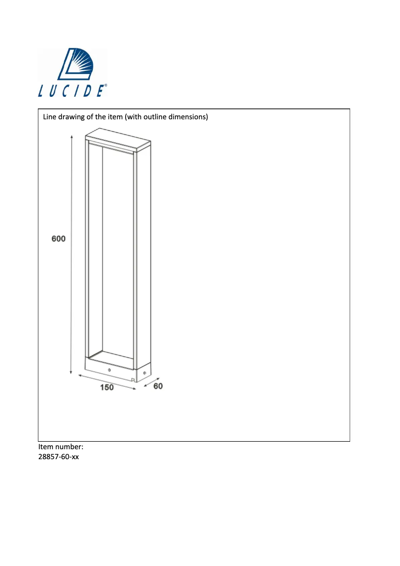 Image de la première page du manuel de l'appareil Goa 28857/60/31