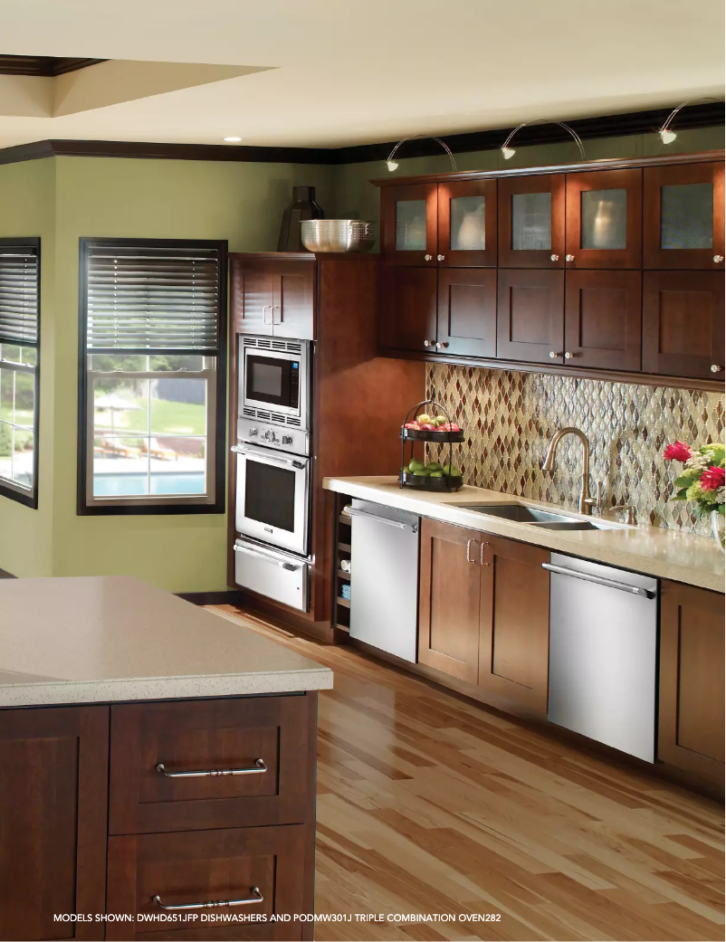 Page 1 de la notice Fiche technique Thermador DWHD640JPR