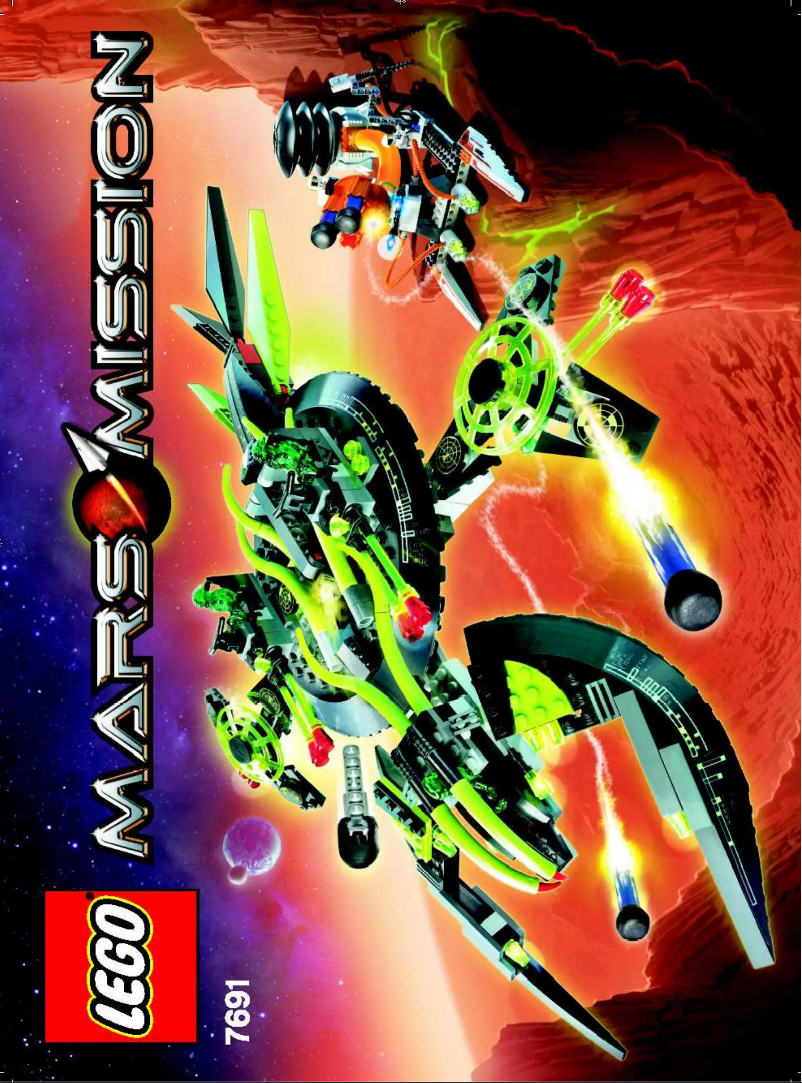Page n°1 - Manuel utilisateur Lego ETX Alien Mothership Assault