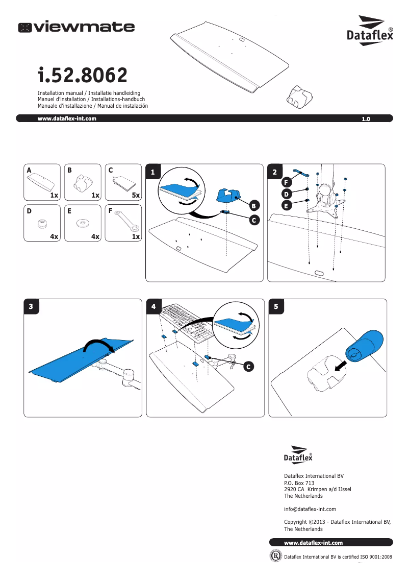Image de la première page du manuel de l'appareil ViewMate-i Keyboard Mouse Platform