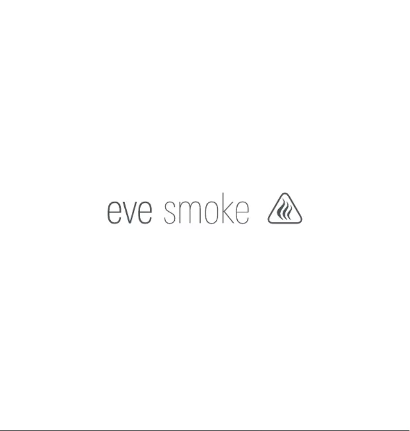 Page 1 de la notice Guide de démarrage rapide EVE Smoke