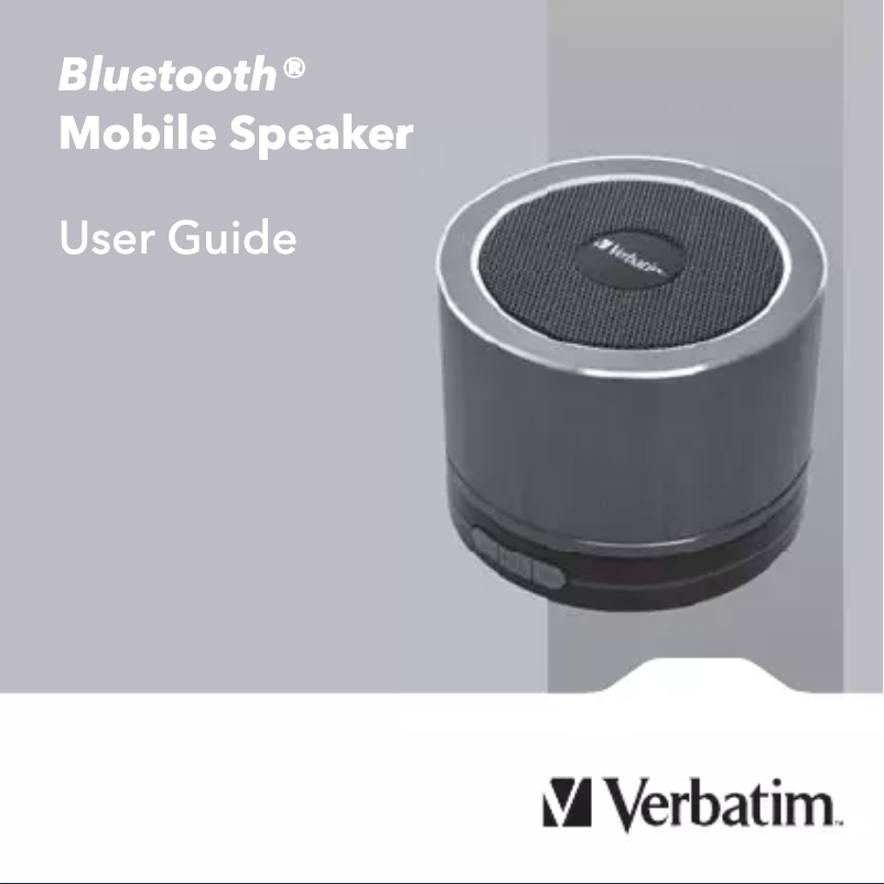 Page 1 de la notice Manuel utilisateur Verbatim 44404
